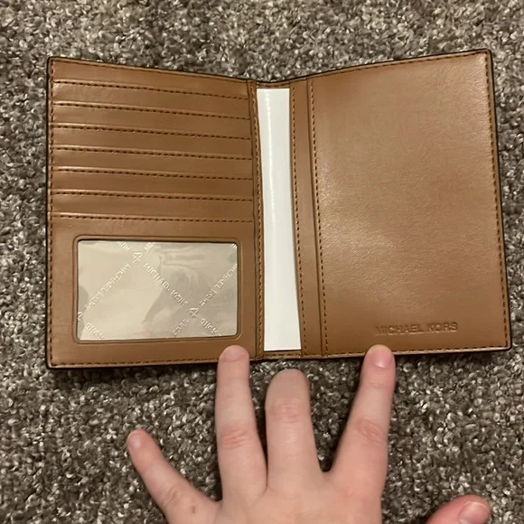 Michael Kors Brown Leather Wallet - Picture 2 of 3